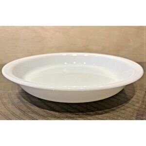 Vintage PYREX #209 White Milk Glass 9 inch Pie Plate Pan Baking Dish USA